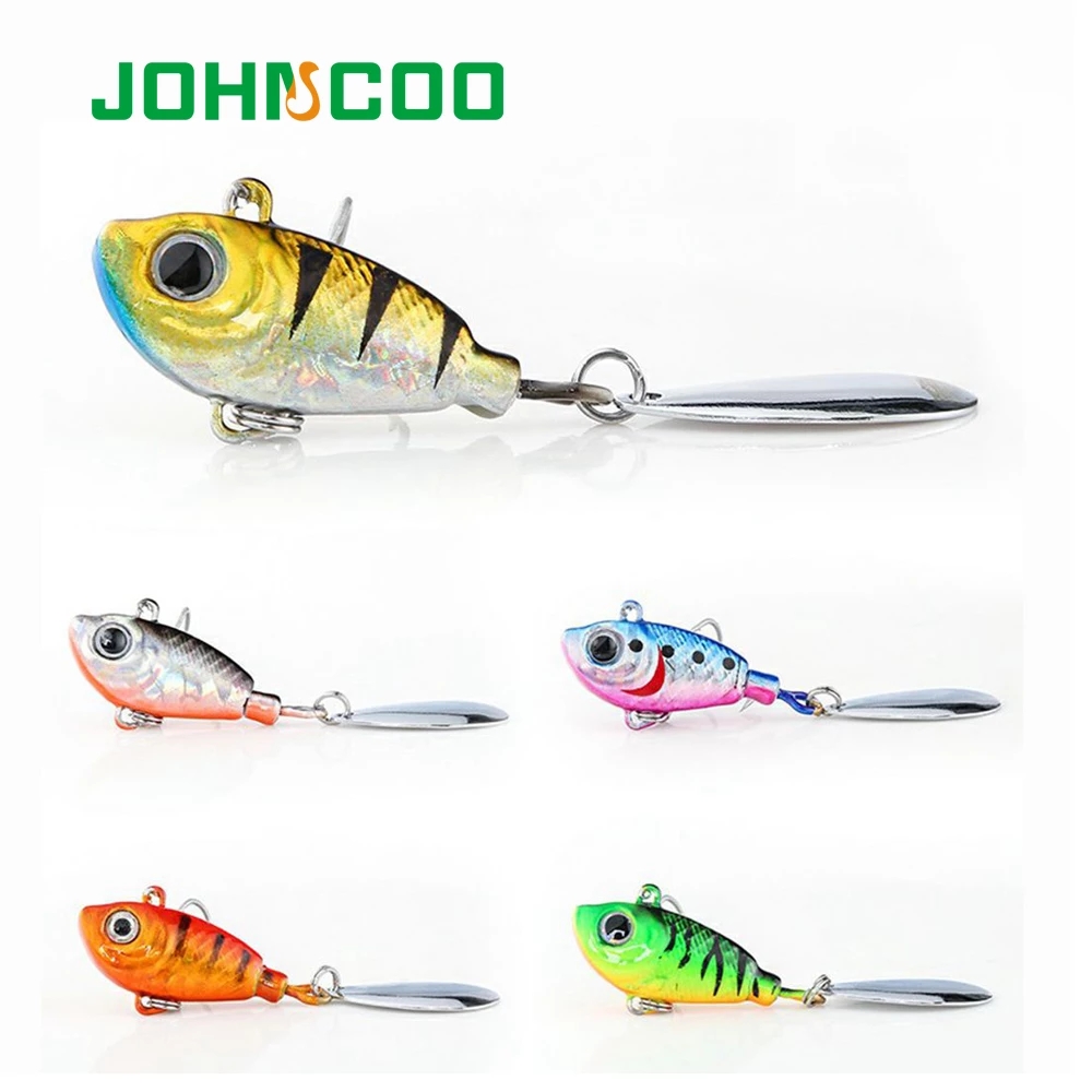 Fishing Lure Spinner - JOHNCOO Inshore Jigging Lure for Fishing