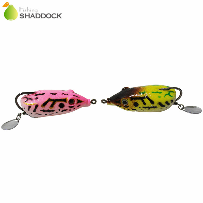 4pcs Rubber Soft Frog Fishing  - Fishing Lure Topwater recension och pris