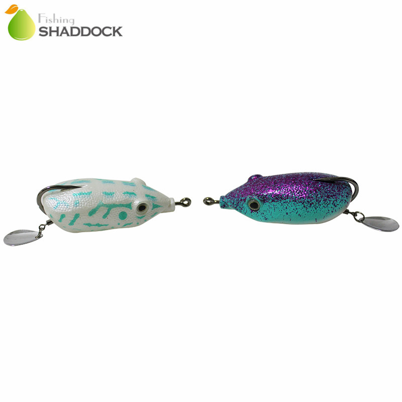 4pcs Rubber Soft Frog Fishing  - Fishing Lure Topwater recension och pris