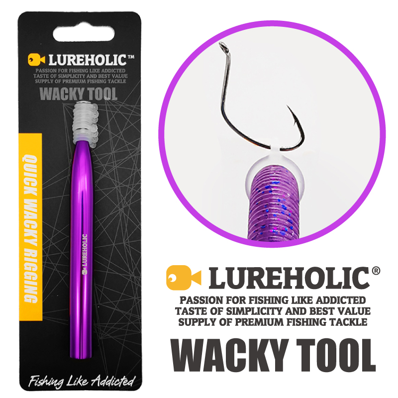 LUREHOLIC 8mm 12mm Wacky Tool  - Fishing Lure Kit recension och pris