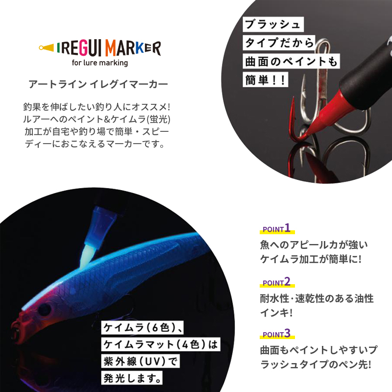 New Fishing Tool UV Fluorescen - Fishing Lure Kit recension och pris