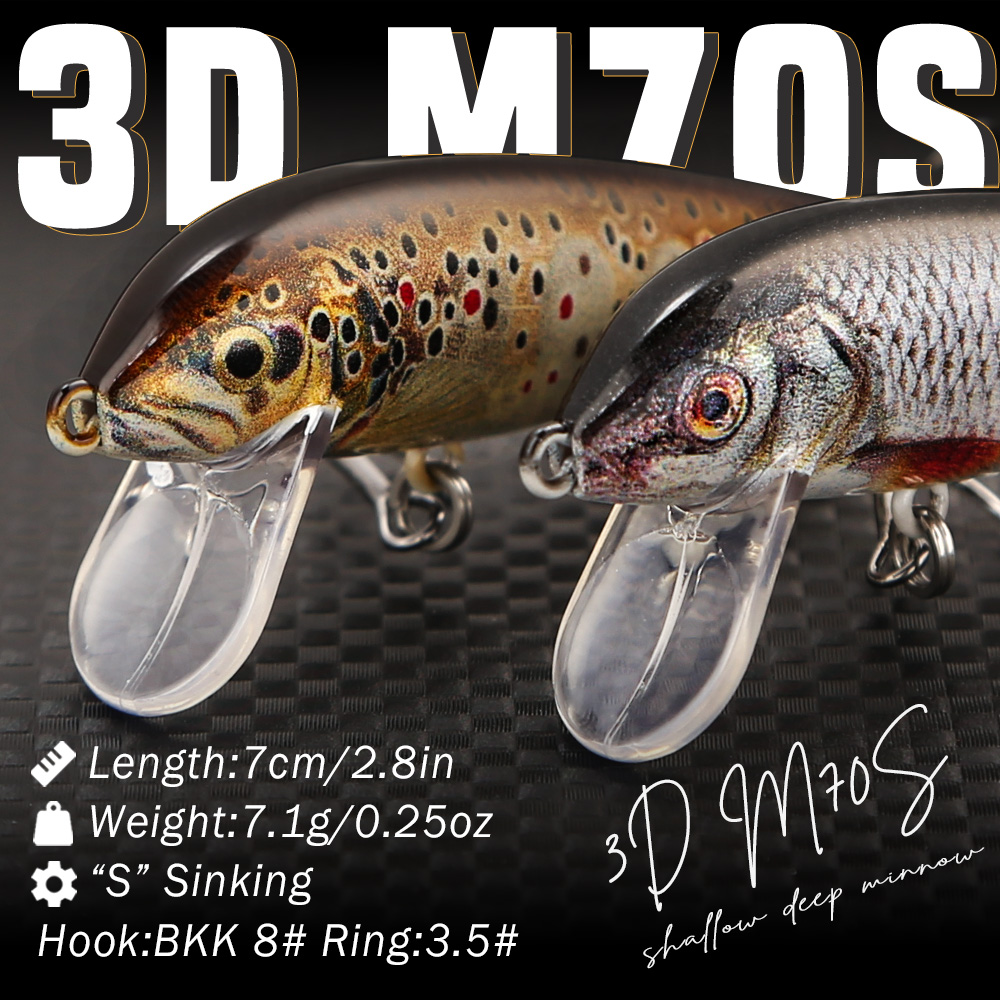 B&U Fishing Lures Sinking Minn - Fishing Lure Swimbait recension och pris