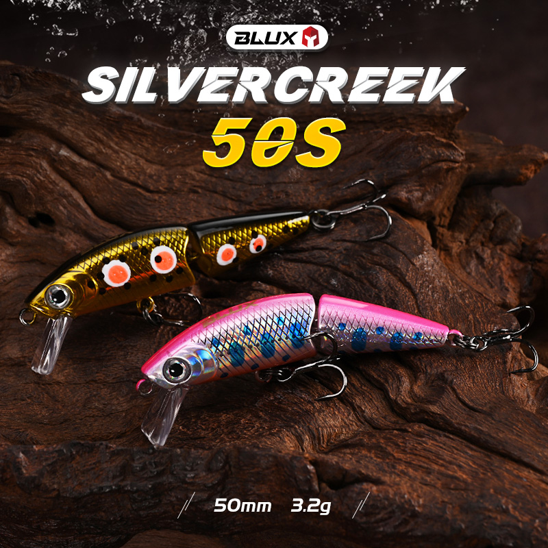 BLUX DR. Minnow Joint 50S Swim - Fishing Lure Swimbait recension och pris