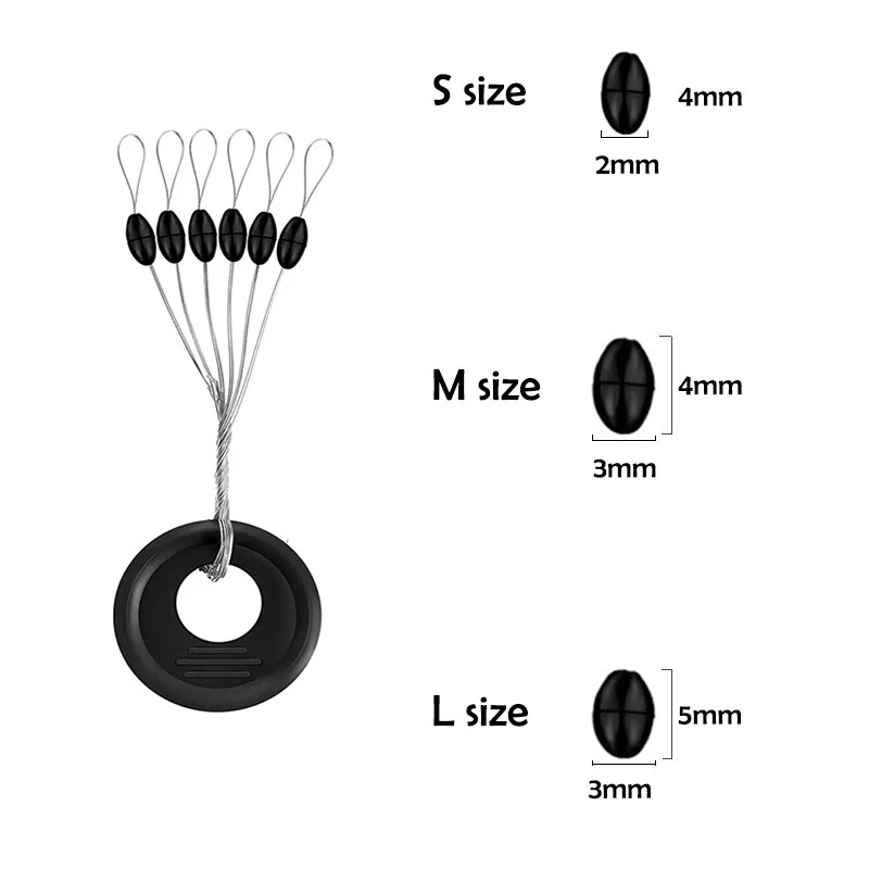 600Pcs 100 Group Set Rubber Sp - Fishing Lure Spinner recension och pris