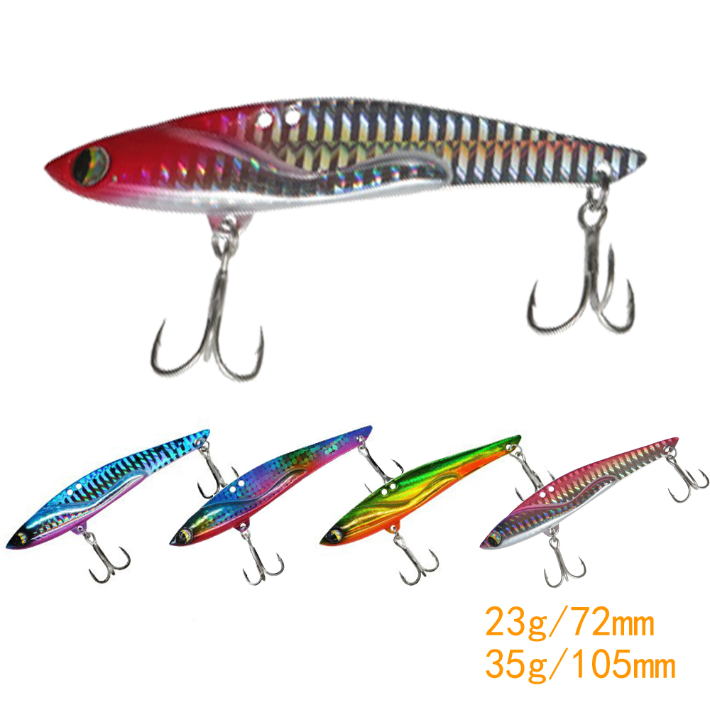 2PCS 105mm 35g 72mm 23g VIB Fi - Fishing Lure Swimbait recension och pris