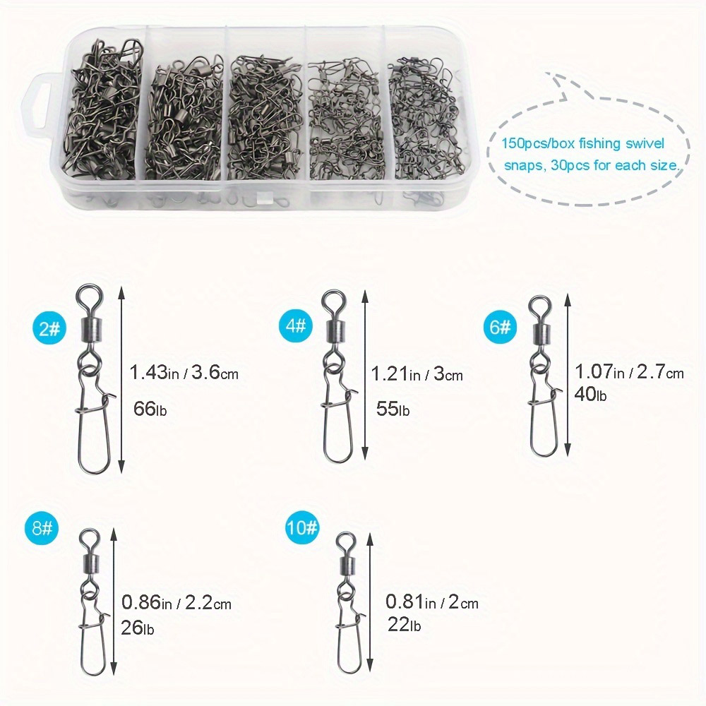 95/210 PCS Set Fishing Connect - Fishing Lure Kit recension och pris