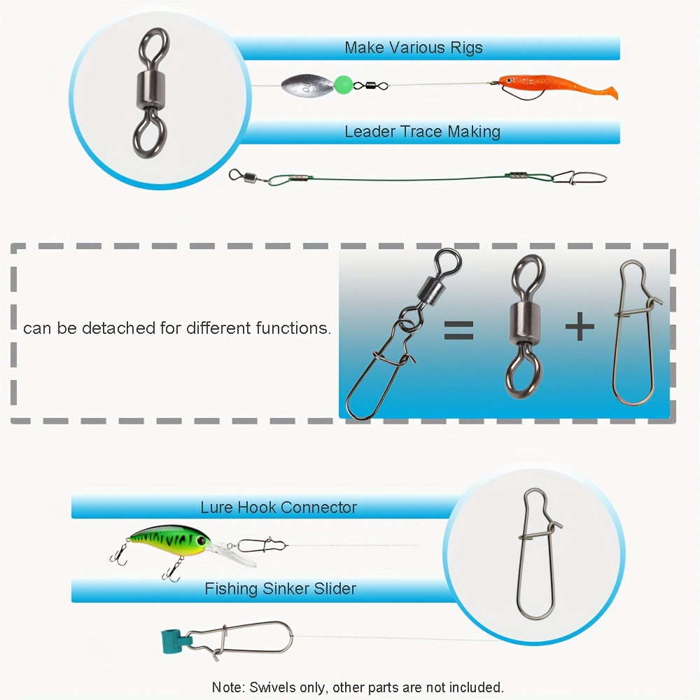 95/210 PCS Set Fishing Connect - Fishing Lure Kit recension och pris