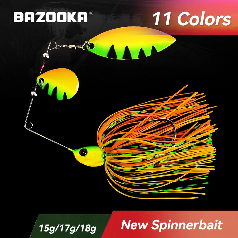 Bazooka 15g 18g Spinnerbait Fi - Fishing Lure Spinner recension och pris