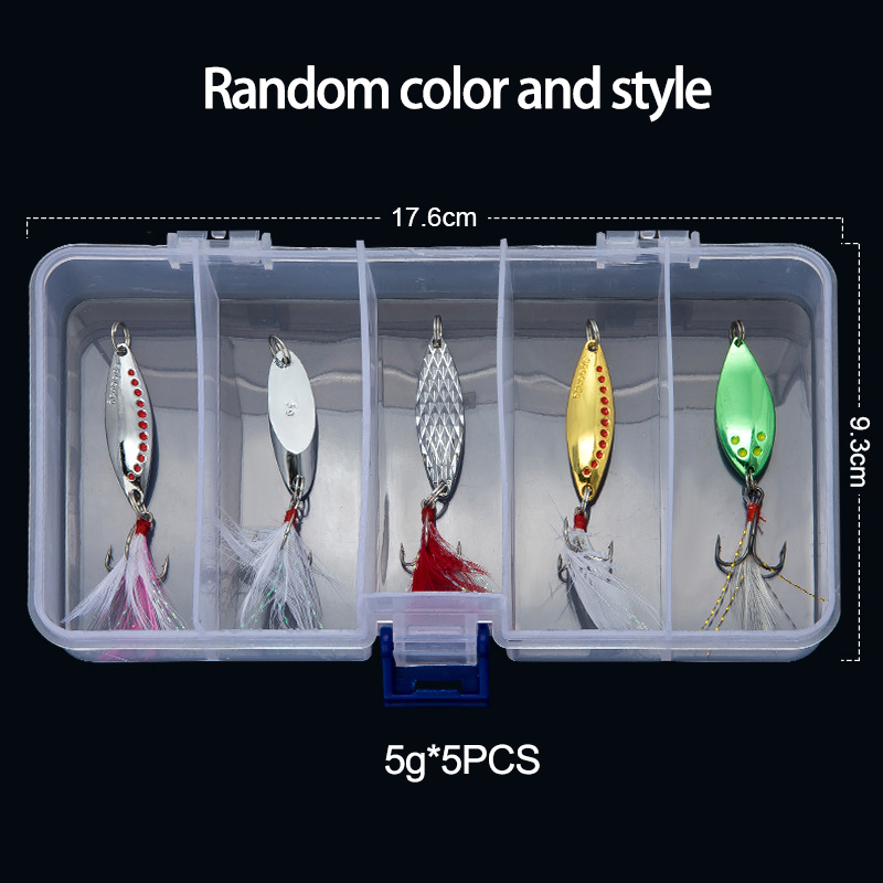 Metal Spoon Spinner Fishing Lu - Fishing Lure Crankbait recension och pris