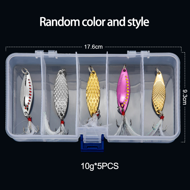 Metal Spoon Spinner Fishing Lu - Fishing Lure Crankbait recension och pris
