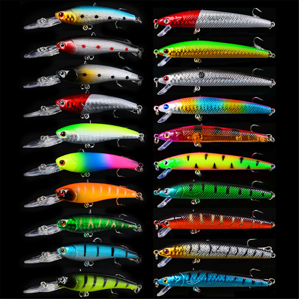20pcs/lot Minnow Fishing Lures - Fishing Lure Crankbait recension och pris