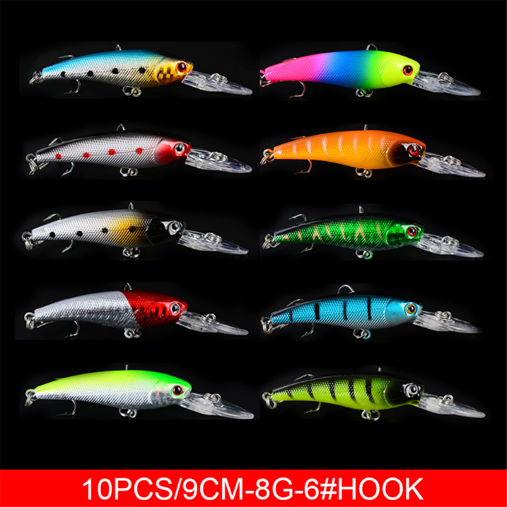 20pcs/lot Minnow Fishing Lures - Fishing Lure Crankbait recension och pris