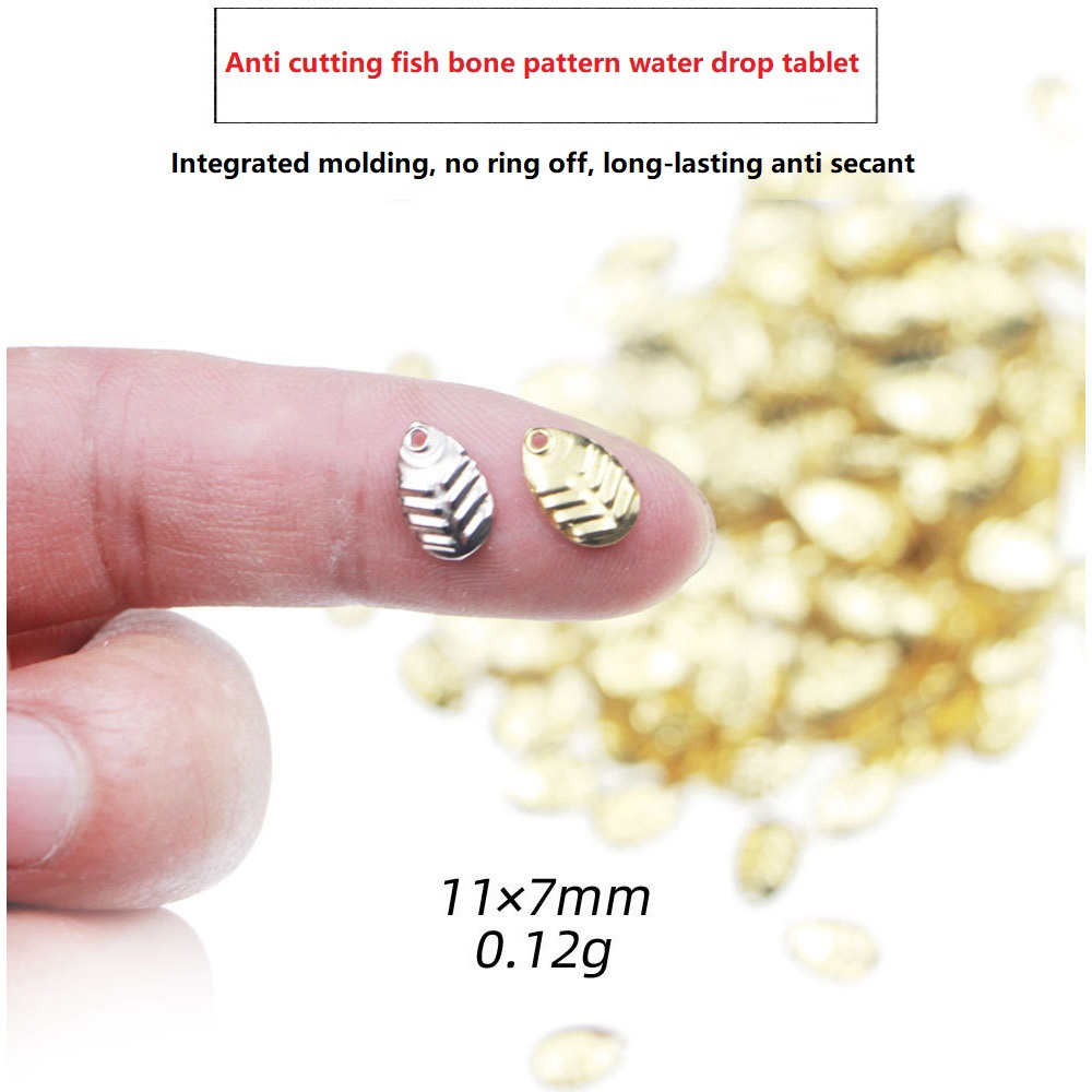 50Pcs/lot DIY Fishing Spinner  - Fishing Lure Spinner recension och pris