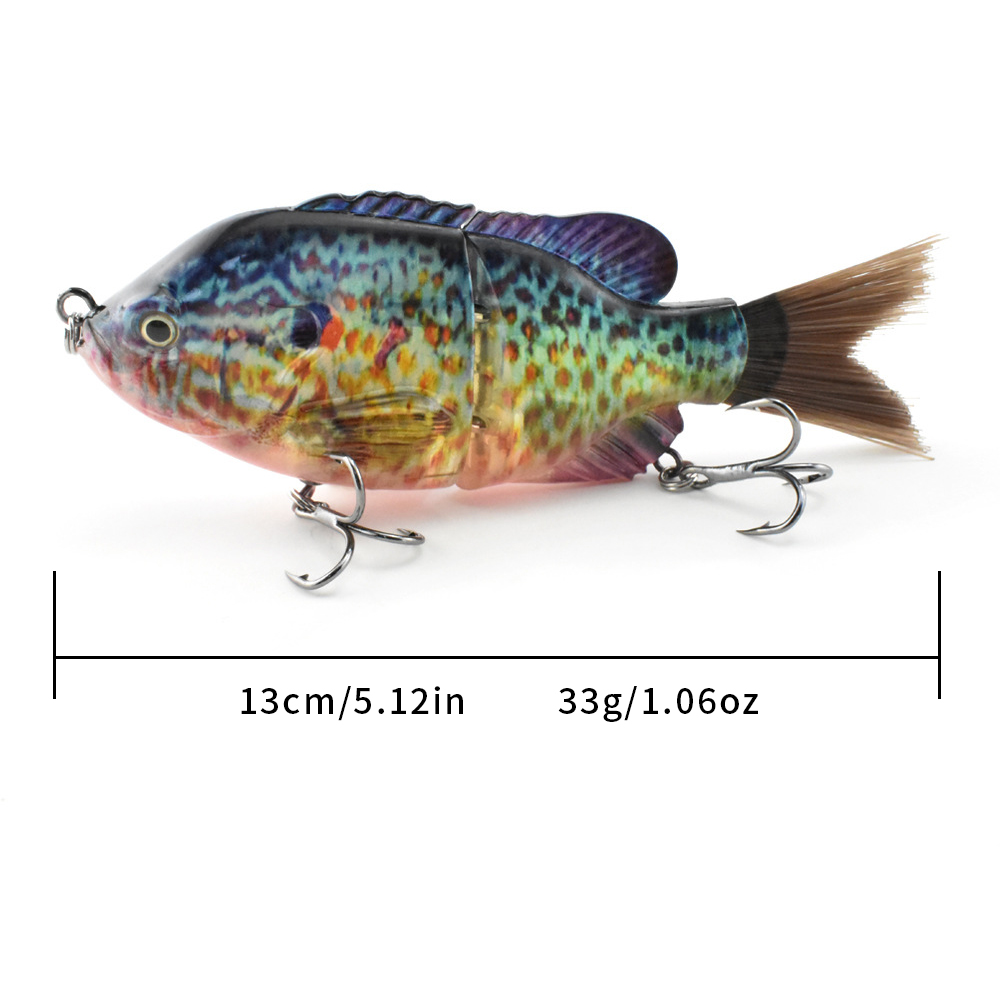 13Cm/33G Bionic Two-Section Ha - Fishing Lure Popper recension och pris