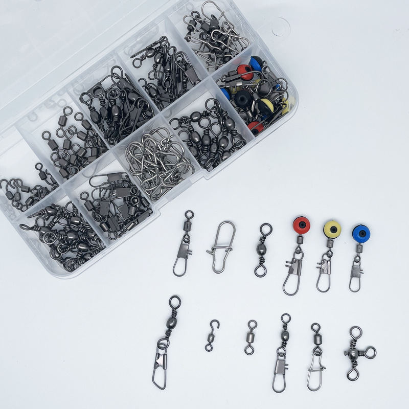 115pcs Fishing Swivel Connecto - Fishing Lure Kit recension och pris