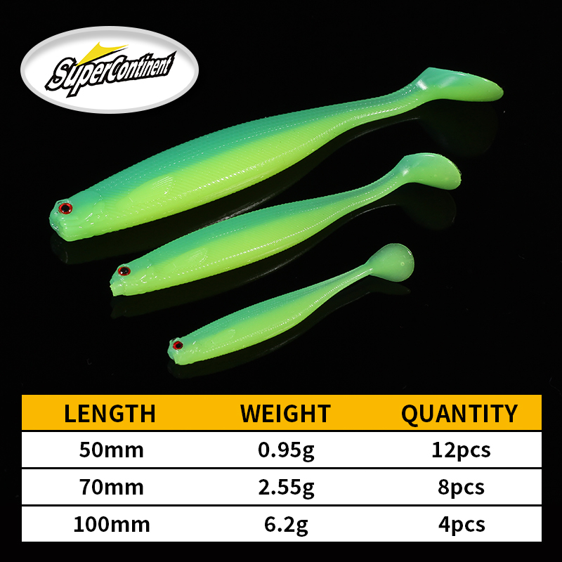 2022 Supercontinent ShadTeez 5 - Fishing Lure Swimbait recension och pris