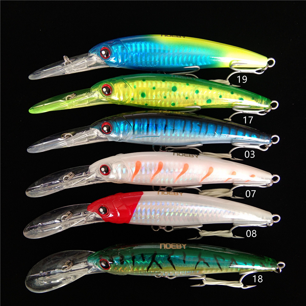 NOEBY 2PCS 16cm 74.7g 12cm 30g - Fishing Lure Popper recension och pris