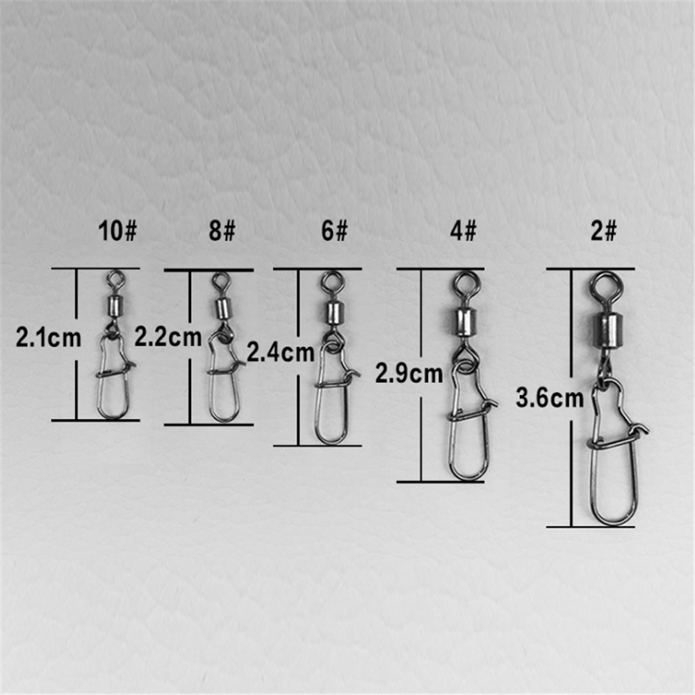 FISHINAPOT 30pcs/lot 2#-10# St - Fishing Lure Spinner recension och pris