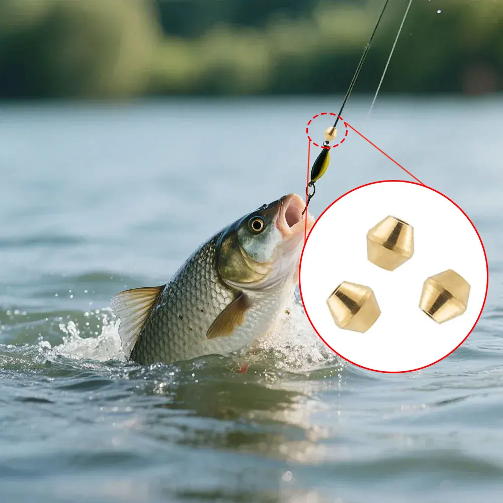 40pcs DIY Lure Brass Fishing B - Fishing Lure Spinner recension och pris