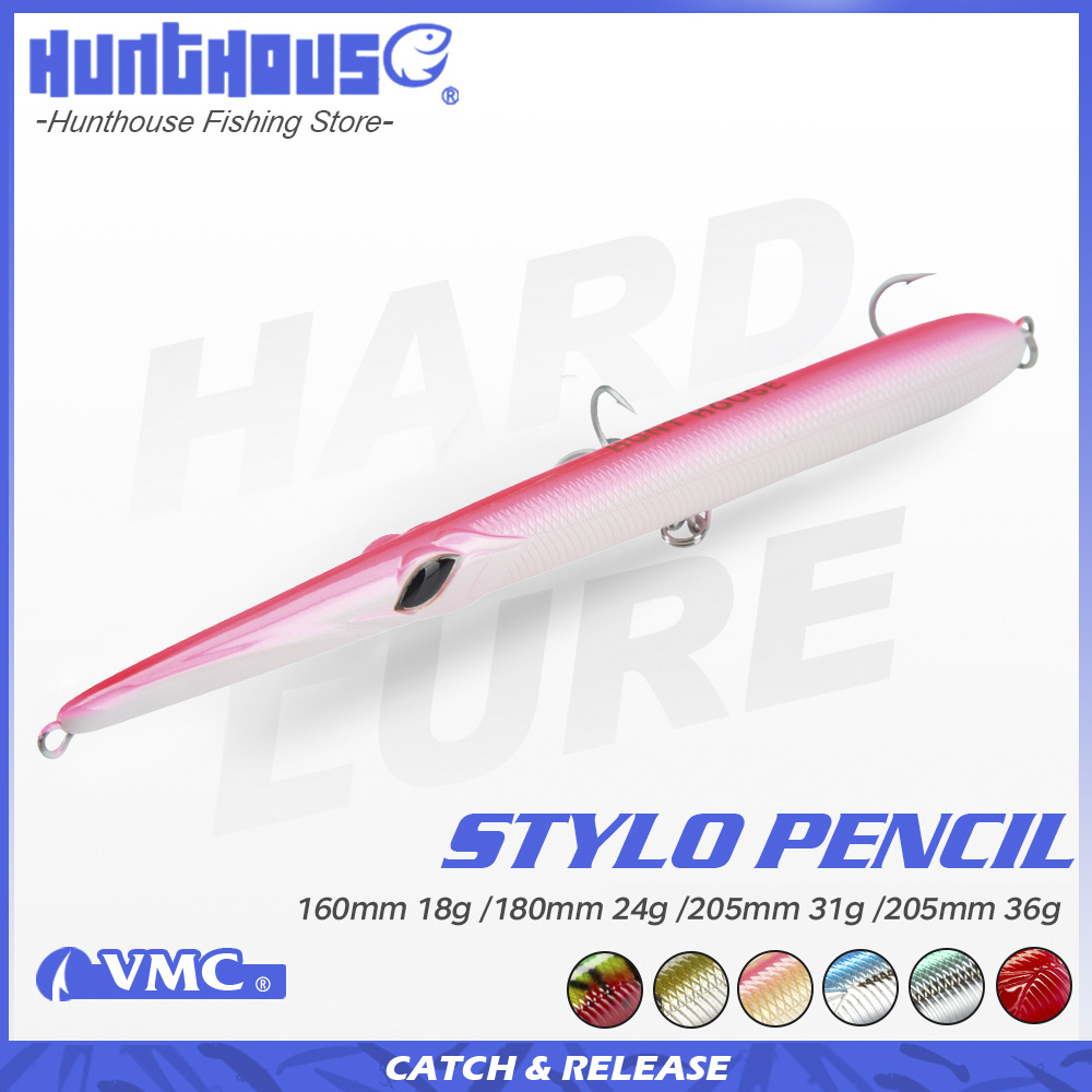 Hunthouse Stylo 160/180/205mm  - Fishing Lure Topwater recension och pris