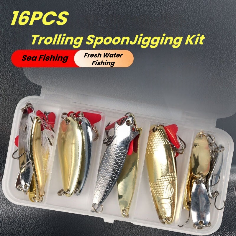 Fishing Lure Kit 16 Pcs Sets T - Fishing Lure Swimbait recension och pris