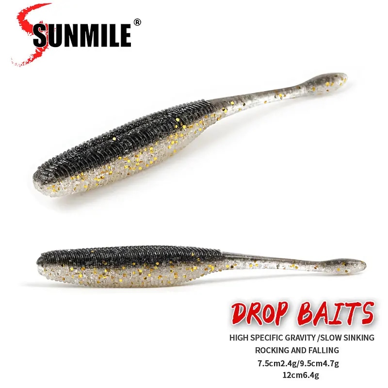 SUNMILE Fishing Lures Drop Sof - Fishing Lure Swimbait recension och pris