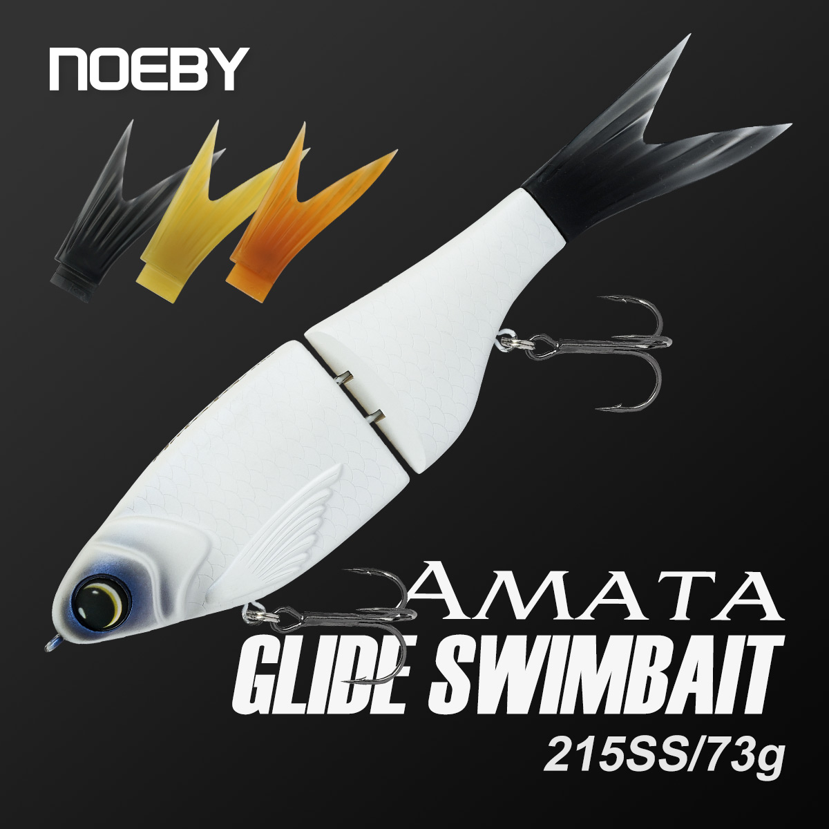 Noeby 215mm 73gAmata Glide Swi - Fishing Lure Swimbait recension och pris