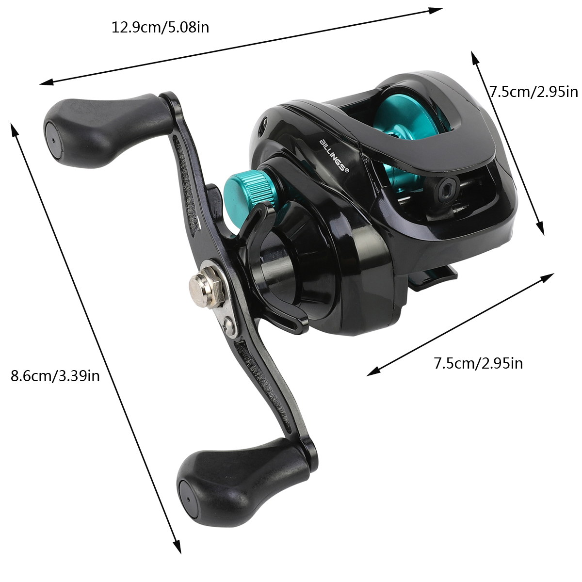 1PCS Green Left/Right Hand 8KG - Kastking Reel Zephyr recension och pris