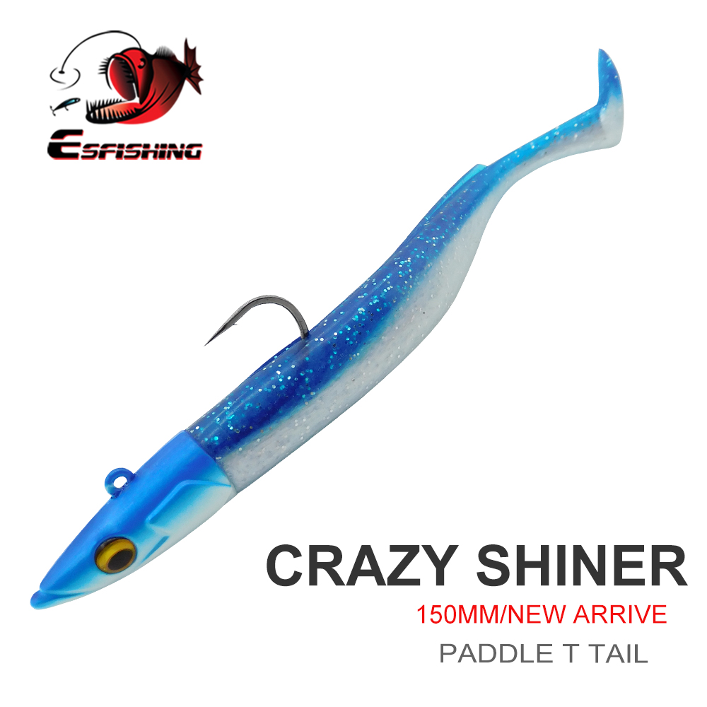 ESFISHING Soft Fishing Lure Le - Fishing Lure Swimbait recension och pris