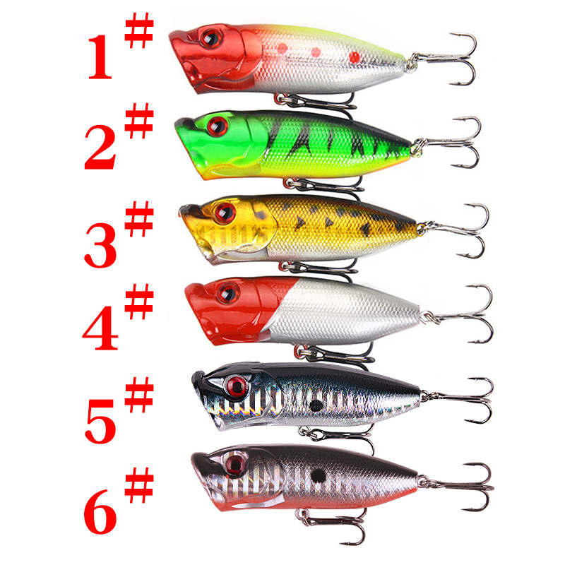 6pcs 6colors（opp bag）/5pcs 5co - Fishing Lure Topwater recension och pris
