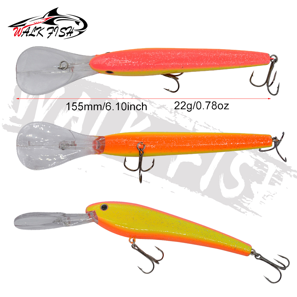 WALK FISH 1PCS Minnow Fishing  - Fishing Lure Crankbait recension och pris
