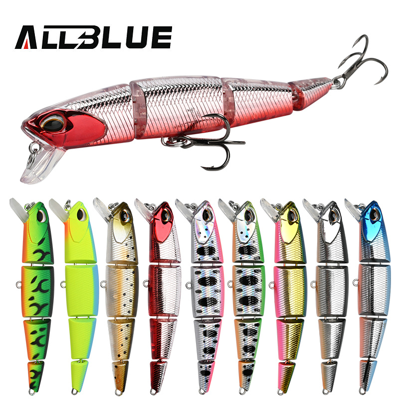 ALLBLUE Professional Jointed S - Fishing Lure Popper recension och pris