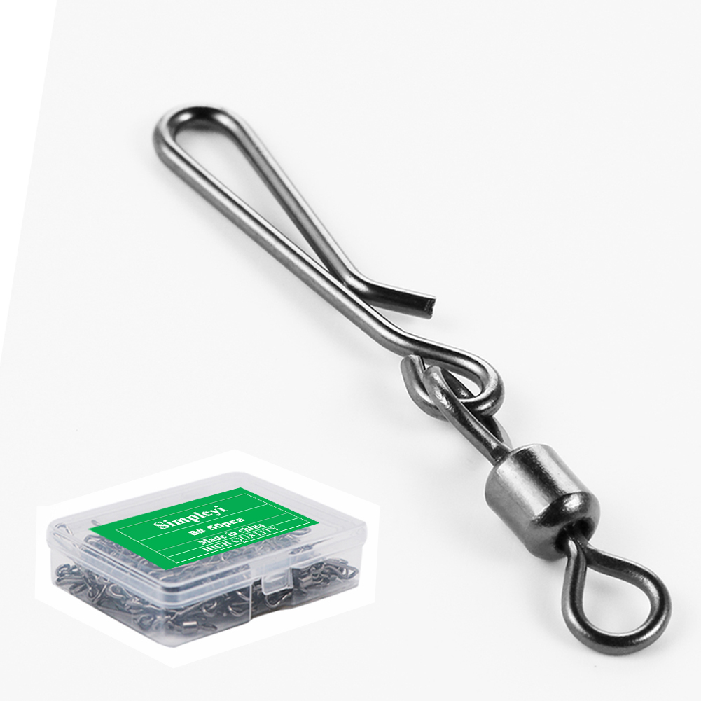 50pcs Box Rolling Swivel With  - Fishing Lure Box recension och pris